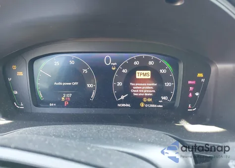 2025 Honda Civic Hybrid Sport Touring from USA, damaged, VIN 19XFL4H96SE016564